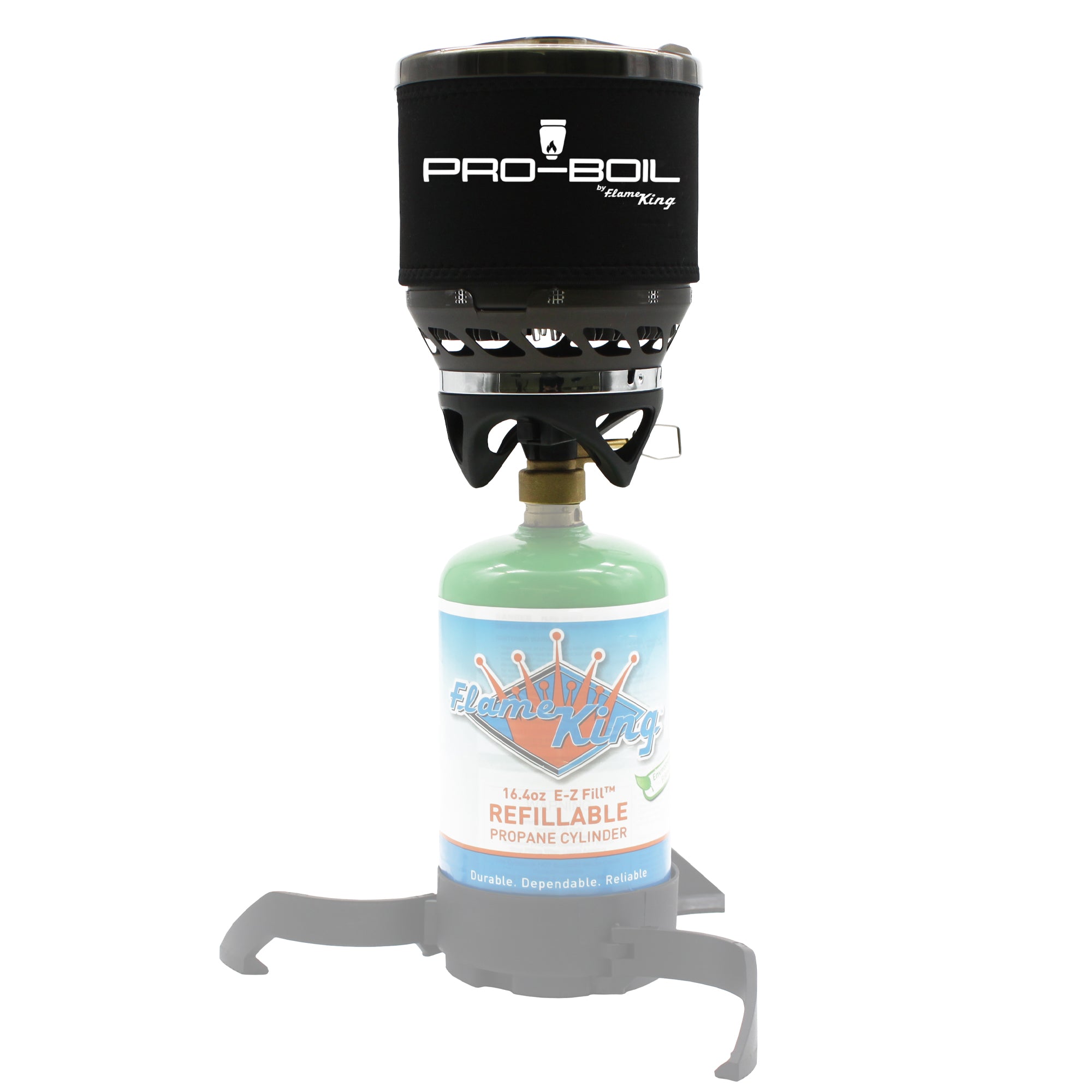 Flame King Pro-Boil Camping and Backpacking Stove Cooking System Review