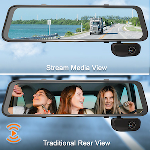 Rexing M3 3 Channel 1080p Front +1080p Cabin +1080p Rear Mirrored Dash Cam w/ GPS Review